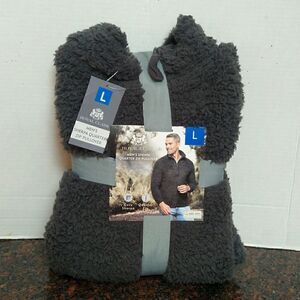 Royal Class Sherpa Quarter Zip Pullover...N.I.P.  SIZE L